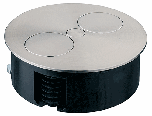 Stikdåseelement, drejelig