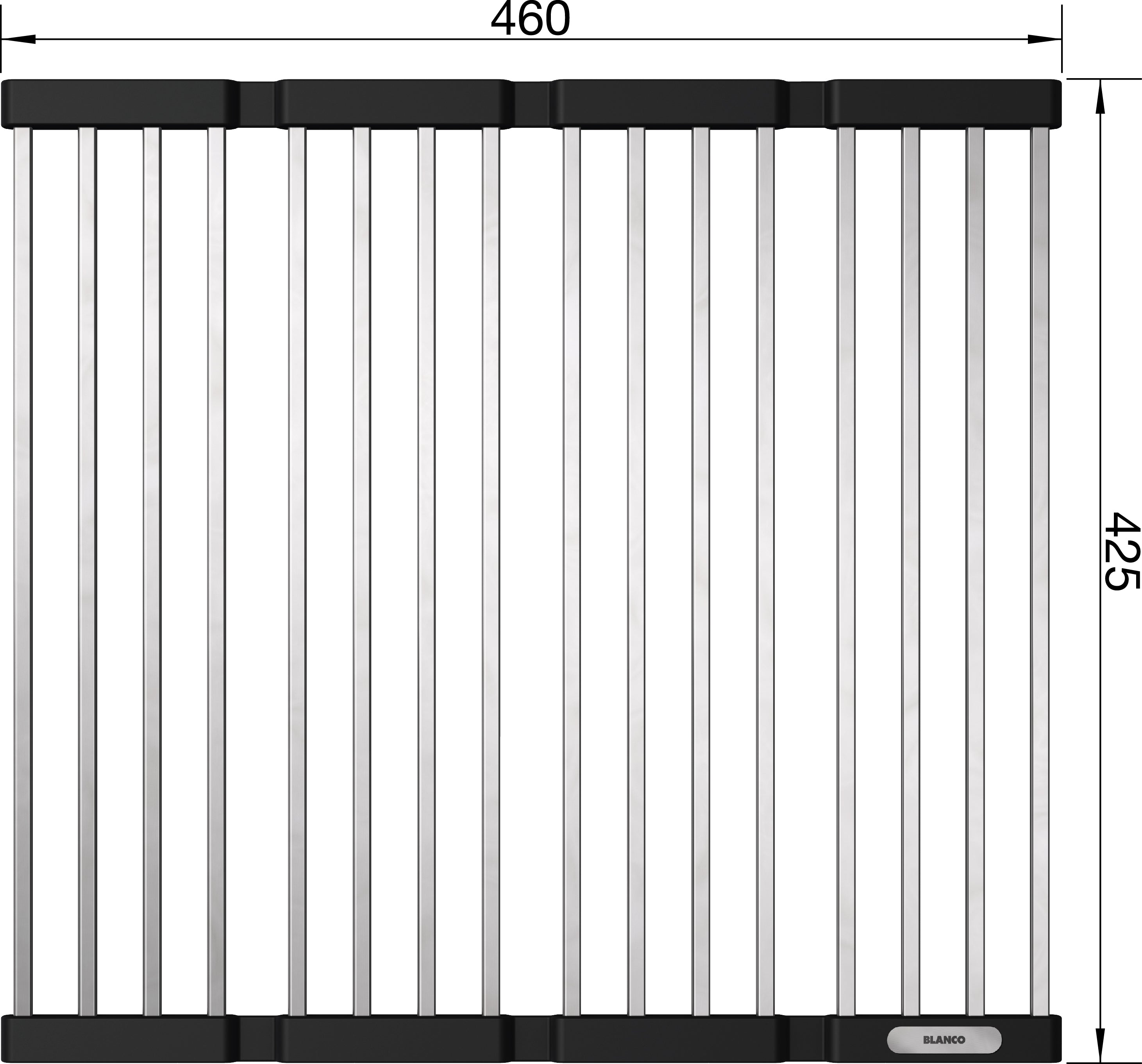 BLANCO foldemåtte 460 x 425 mm