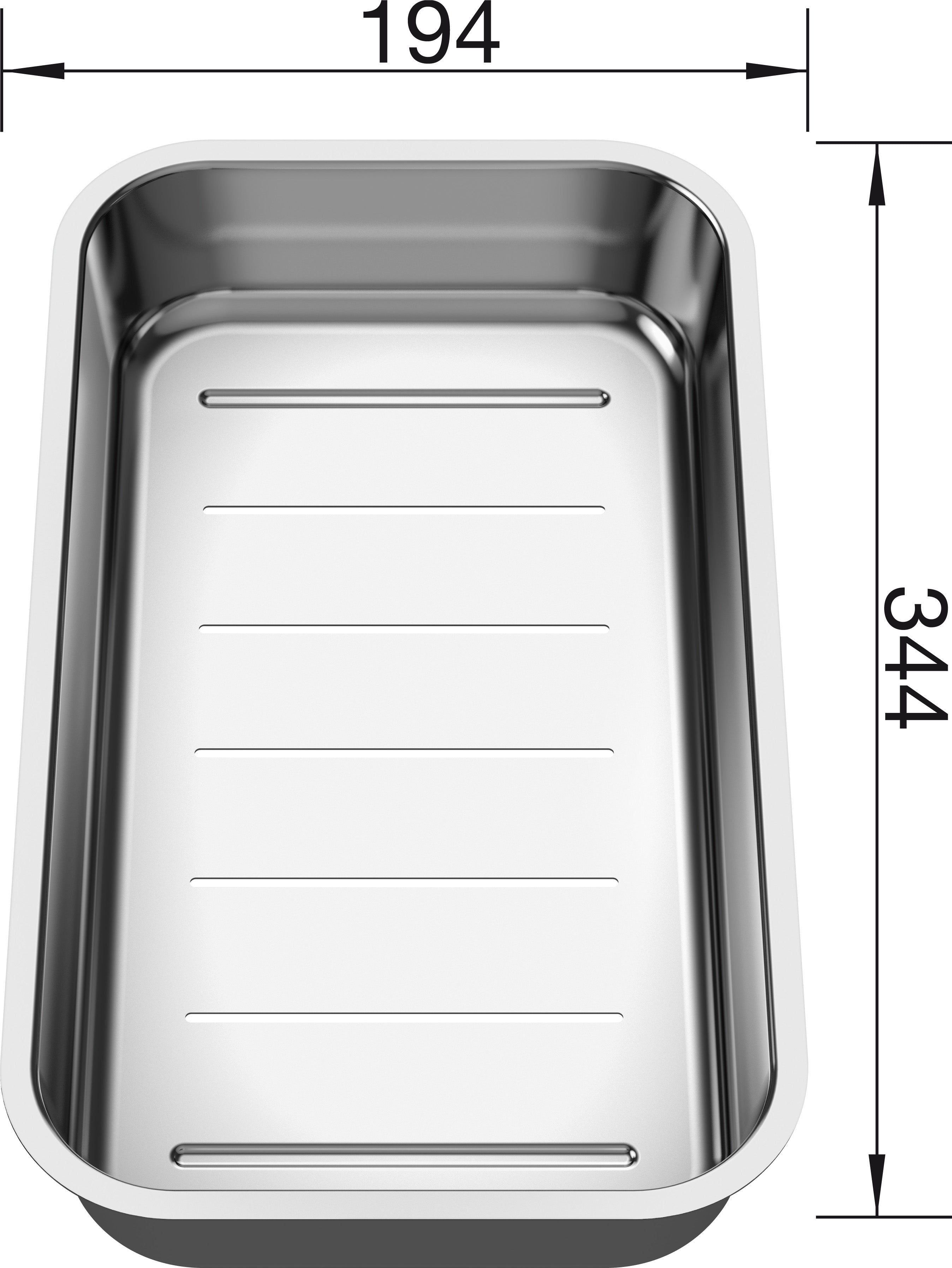 BLANCO Skylleskål rustfrit stål CLASSIC Neo
