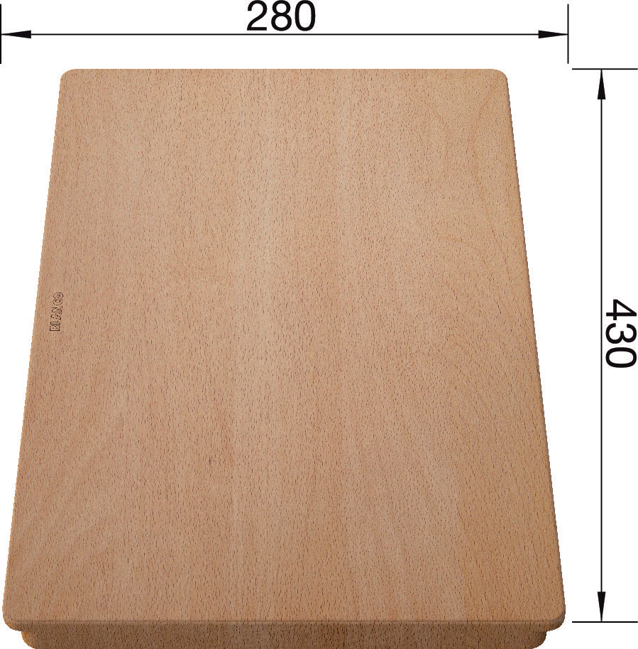 BLANCO Skærebræt bøgetræ SUBLINE KP