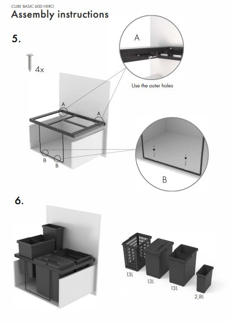 CUBE BASIC 600 ECO DARK GREY