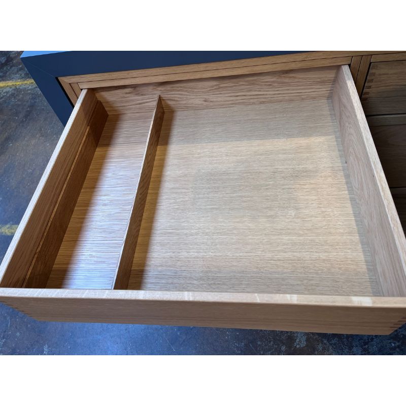 Bestikindsatse i kombinationssystem i egetræ