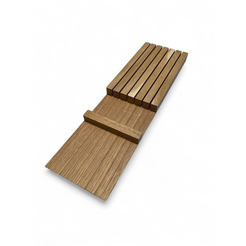 Bestikindsatse i kombinationssystem i egetræ