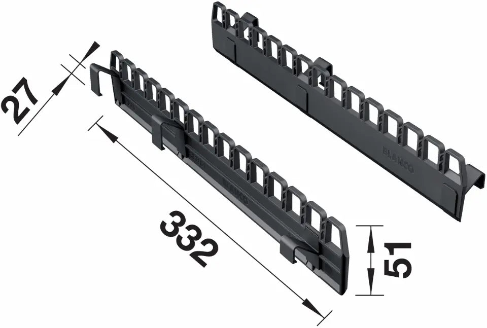 BLANCO SELECT Clip affaldsposeholder