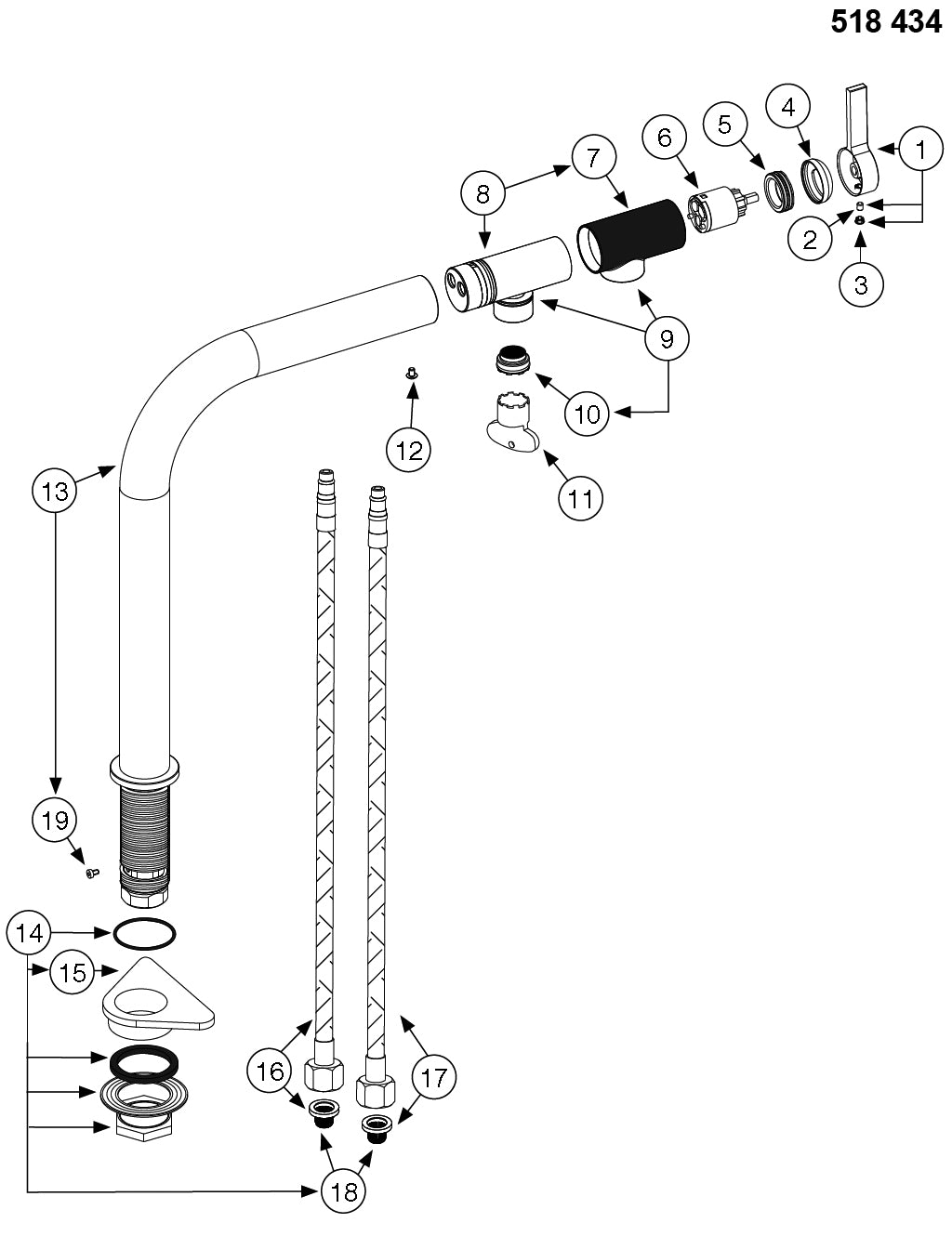 BLANCO VONDA Metaloverflader